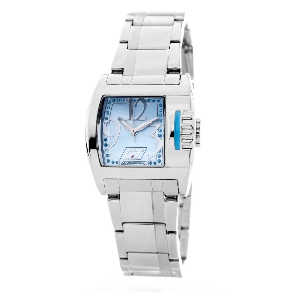 Chronotech Women's Silver Steel Watch