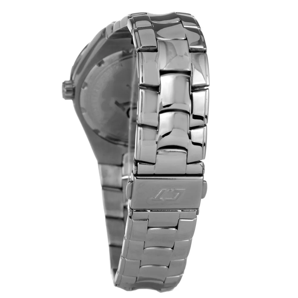 Chronotech Unisex Silver Steel Watch