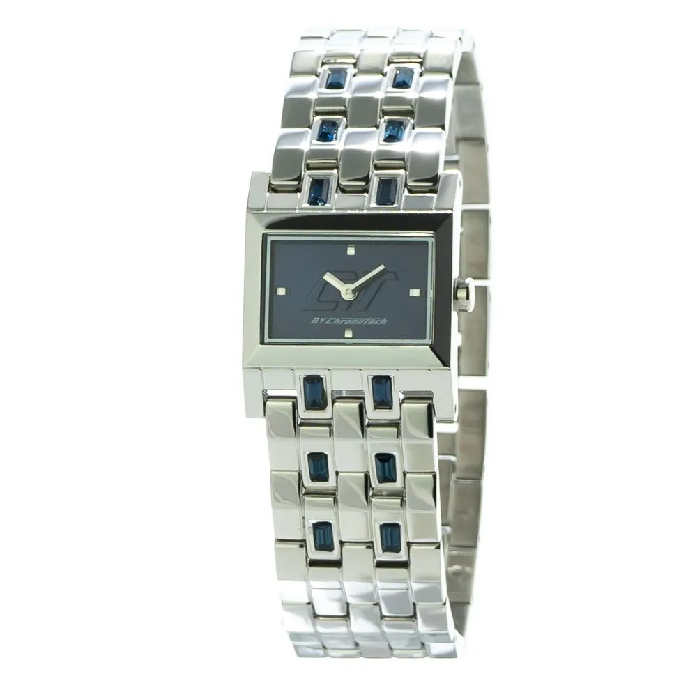 Chronotech Women's Silver Stainless Steel Watch