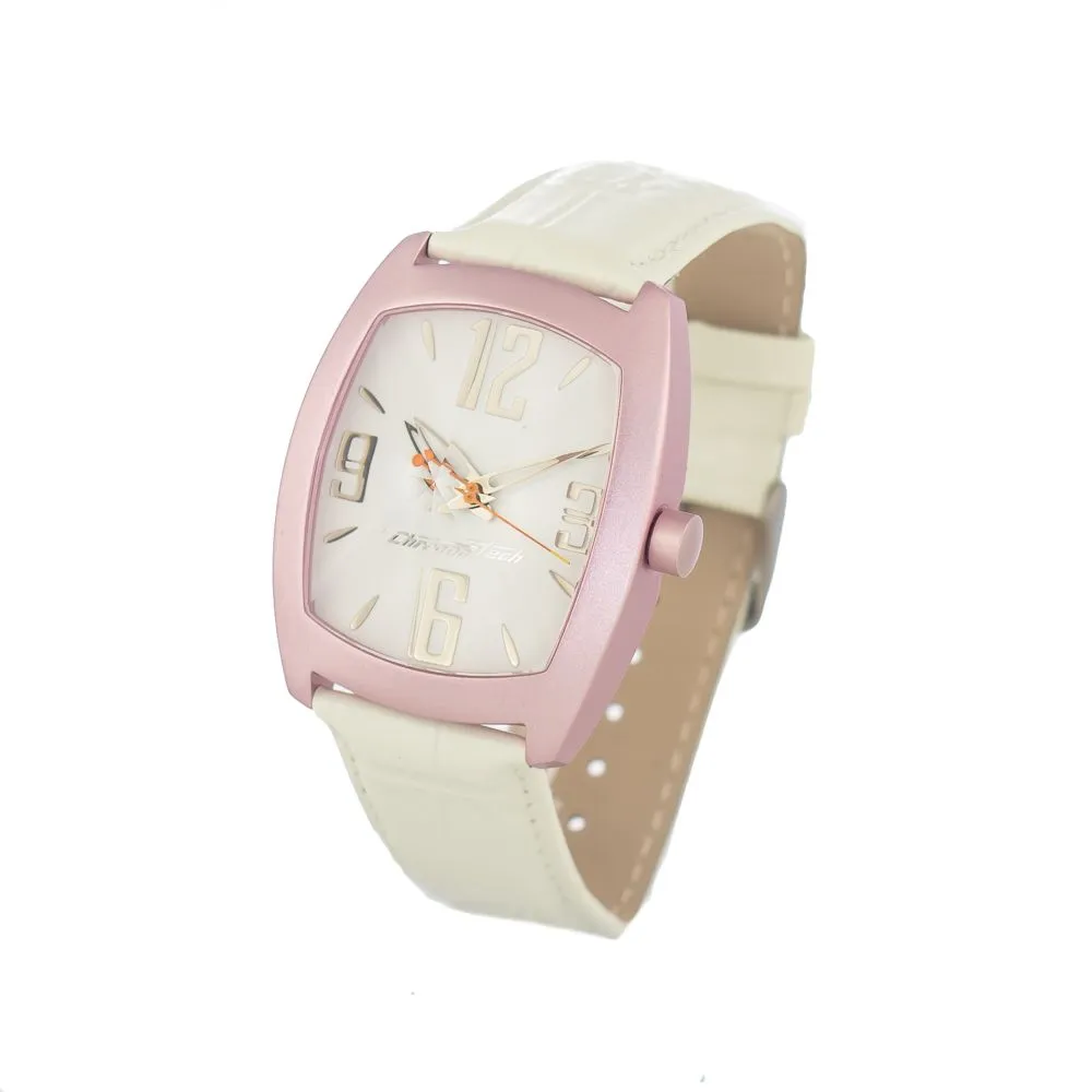 Chronotech Unisex Multicolor Leather Watch