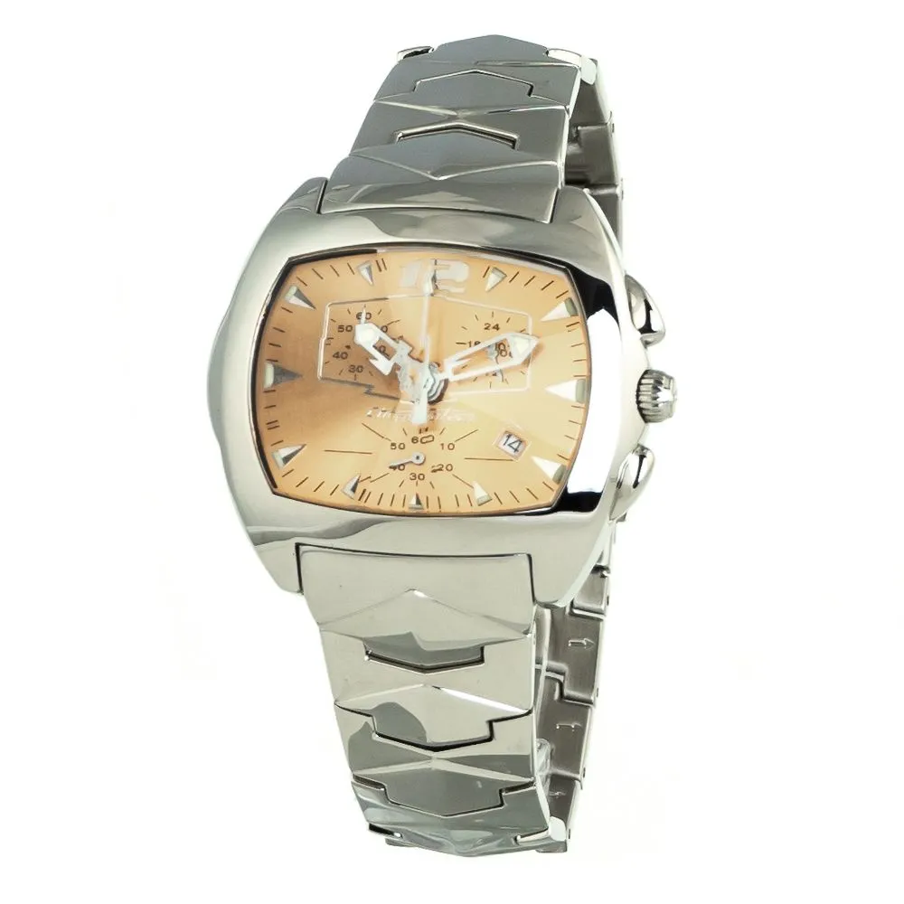 Chronotech Men's Silver Steel Watch