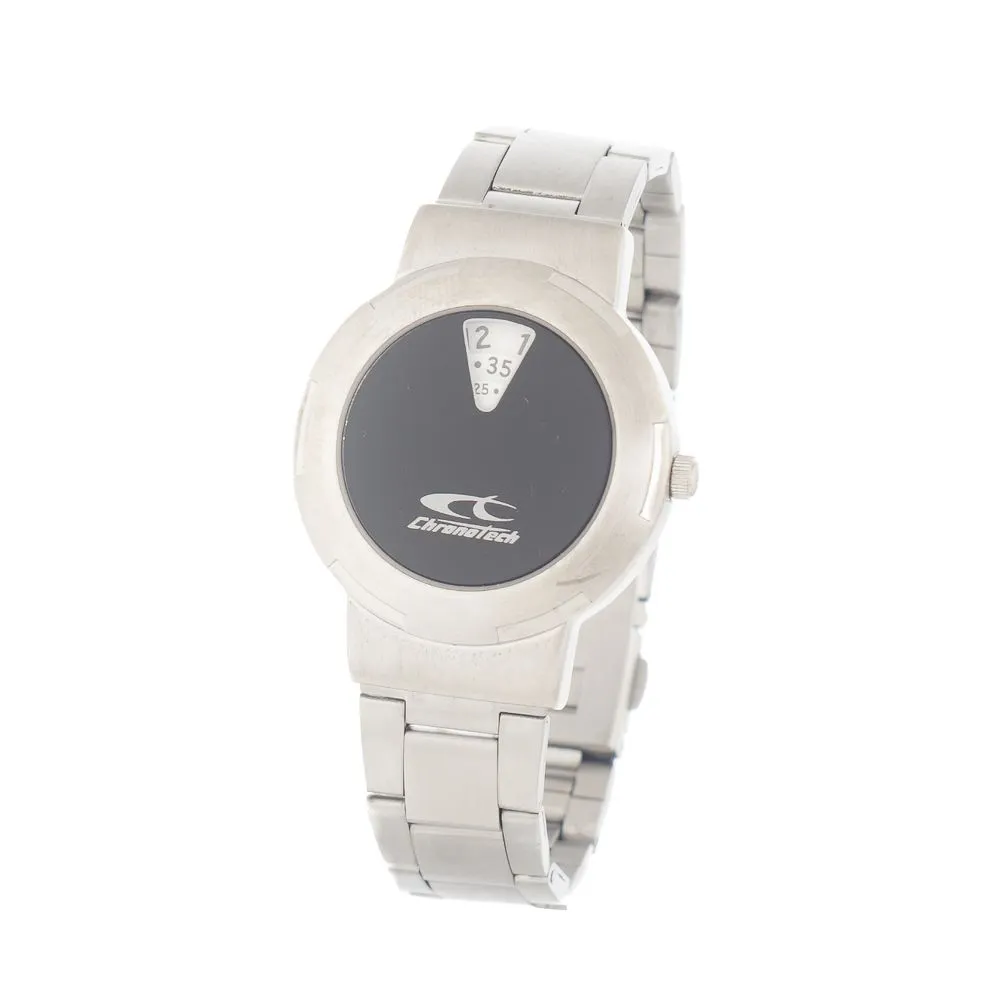 Chronotech Women's Silver Steel Watch