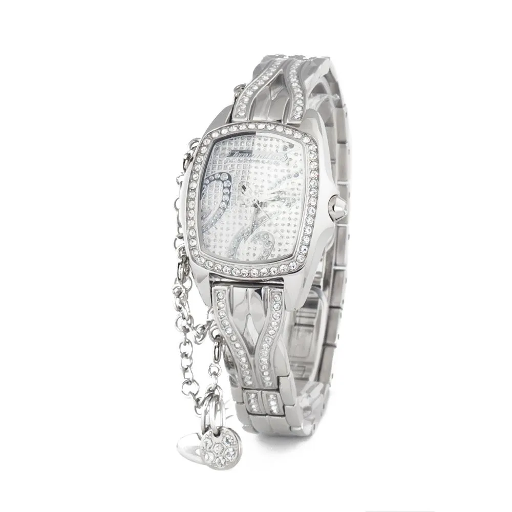 Chronotech Women's Silver Steel Watch