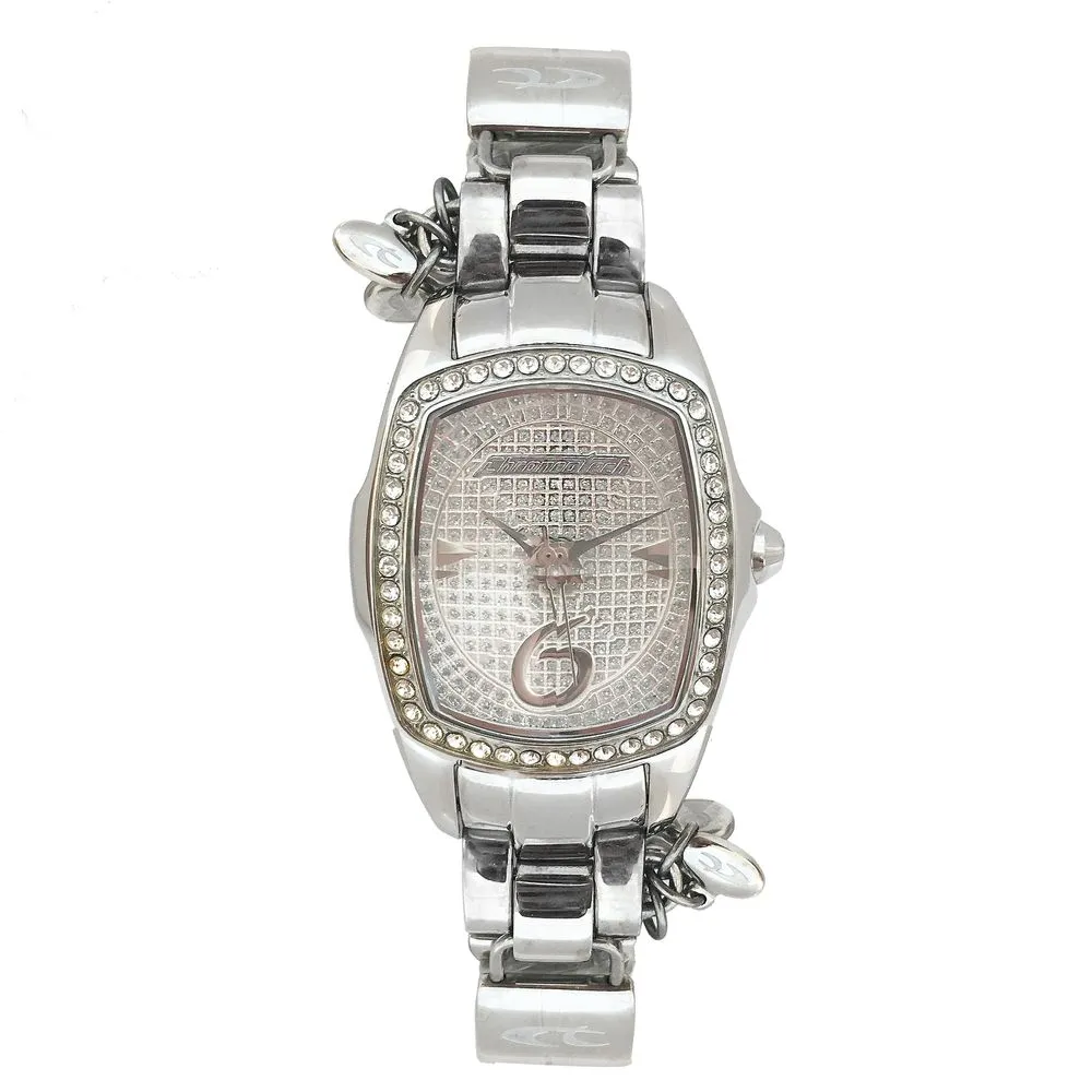 Chronotech Women's Silver Steel Watch
