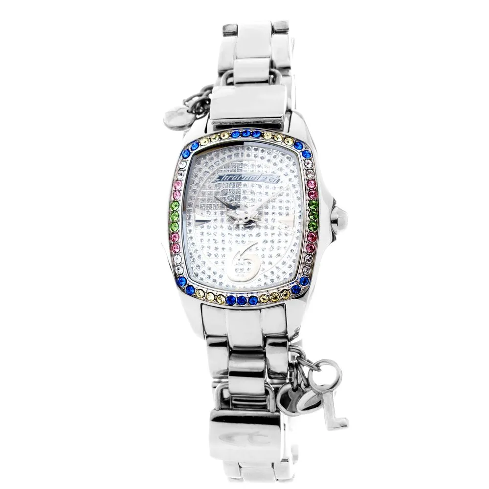 Chronotech Women's Silver Steel Watch