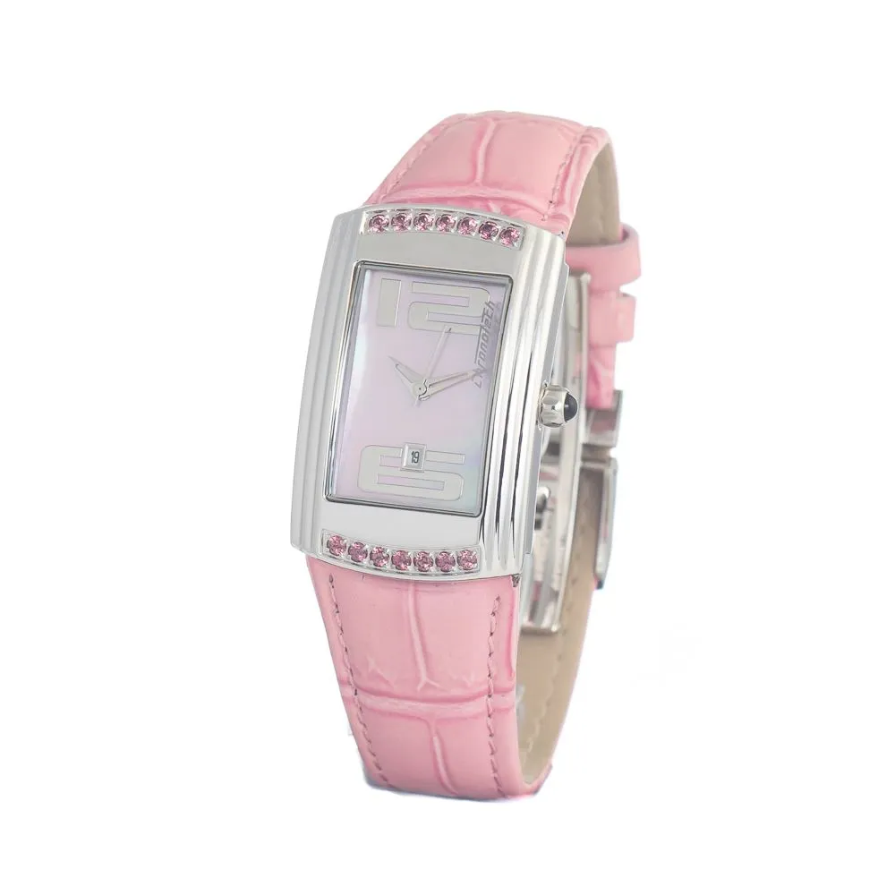 Chronotech Women's Multicolor Leather Watch