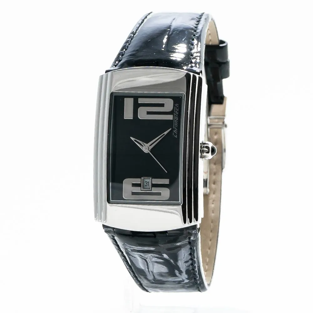 Chronotech Unisex Silver Steel Watch