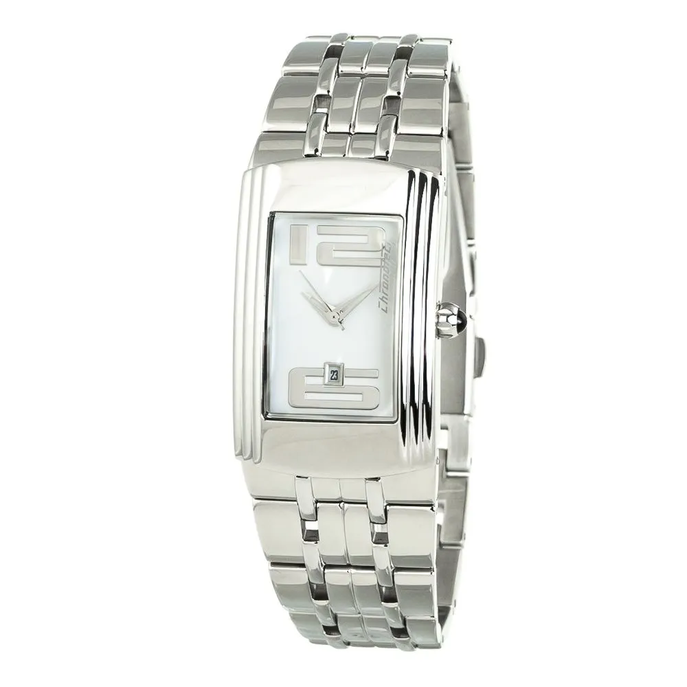 Chronotech Women's Silver Steel Watch