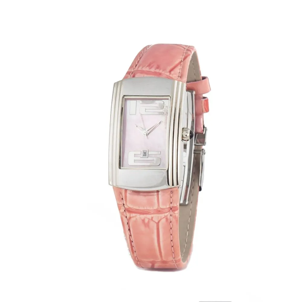 Chronotech Women's Multicolor Leather Watch