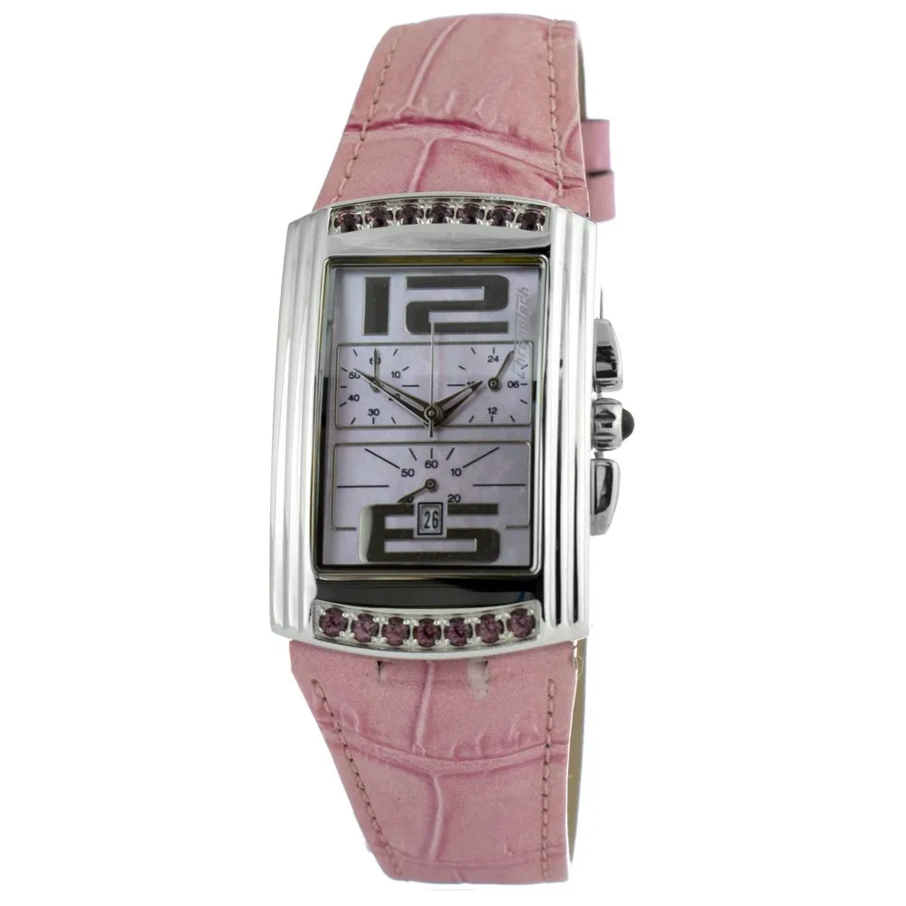 Chronotech Women's Multicolor Leather Watch
