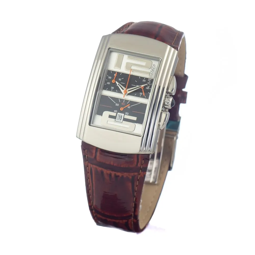 Chronotech Women's Brown Leather Watch