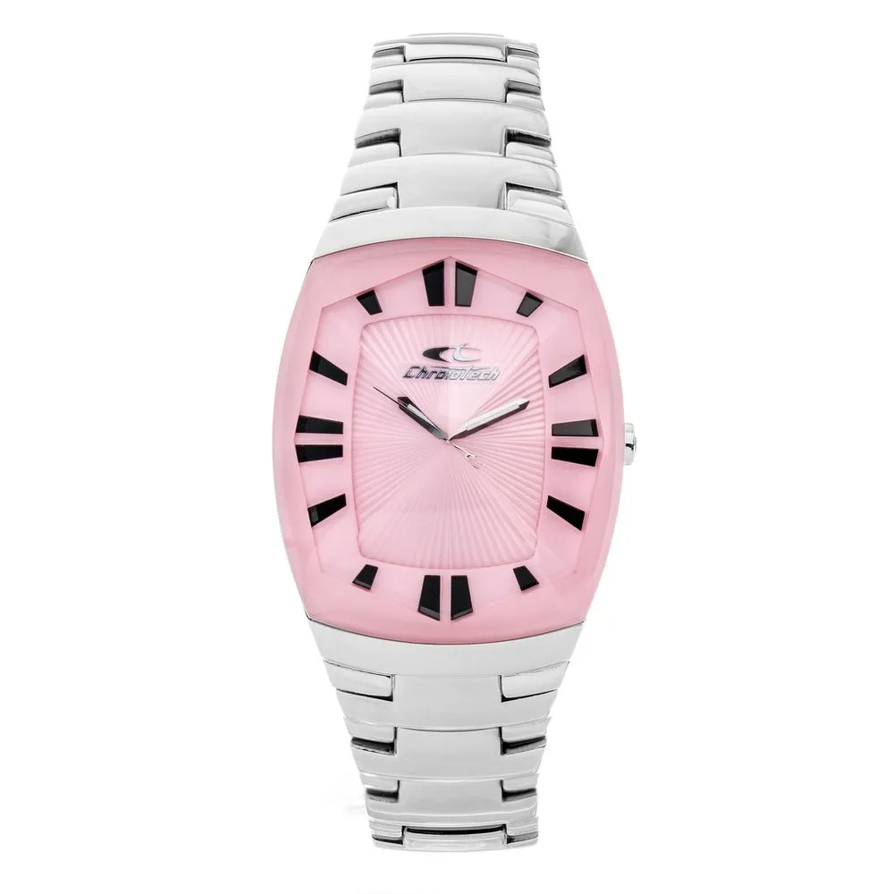 Chronotech Women's Silver Stainless Steel Watch
