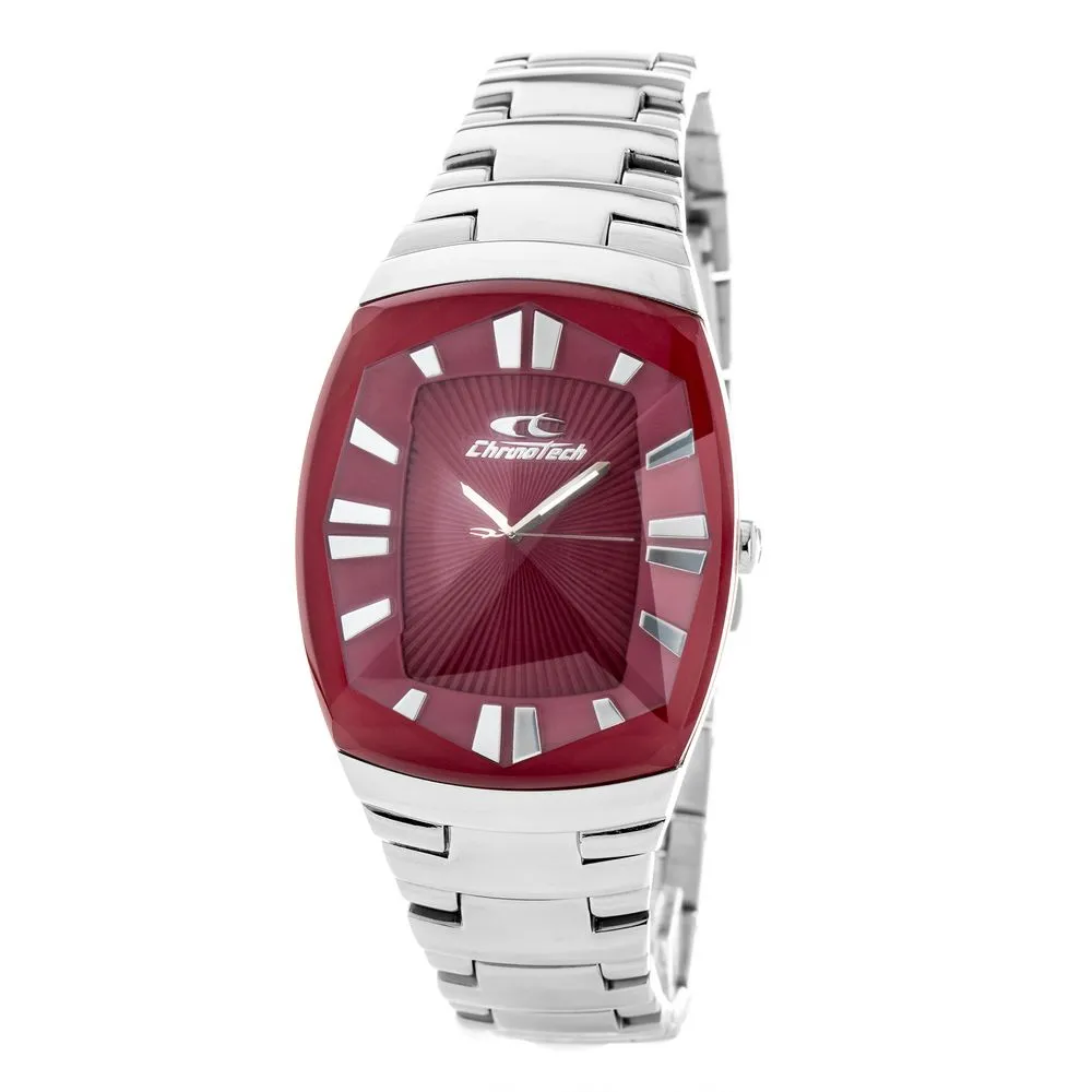 Chronotech Women's Silver Stainless Steel Watch