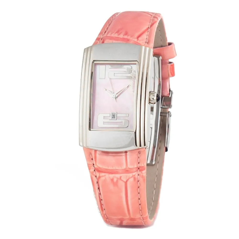 Chronotech Unisex Multicolor Leather Watch