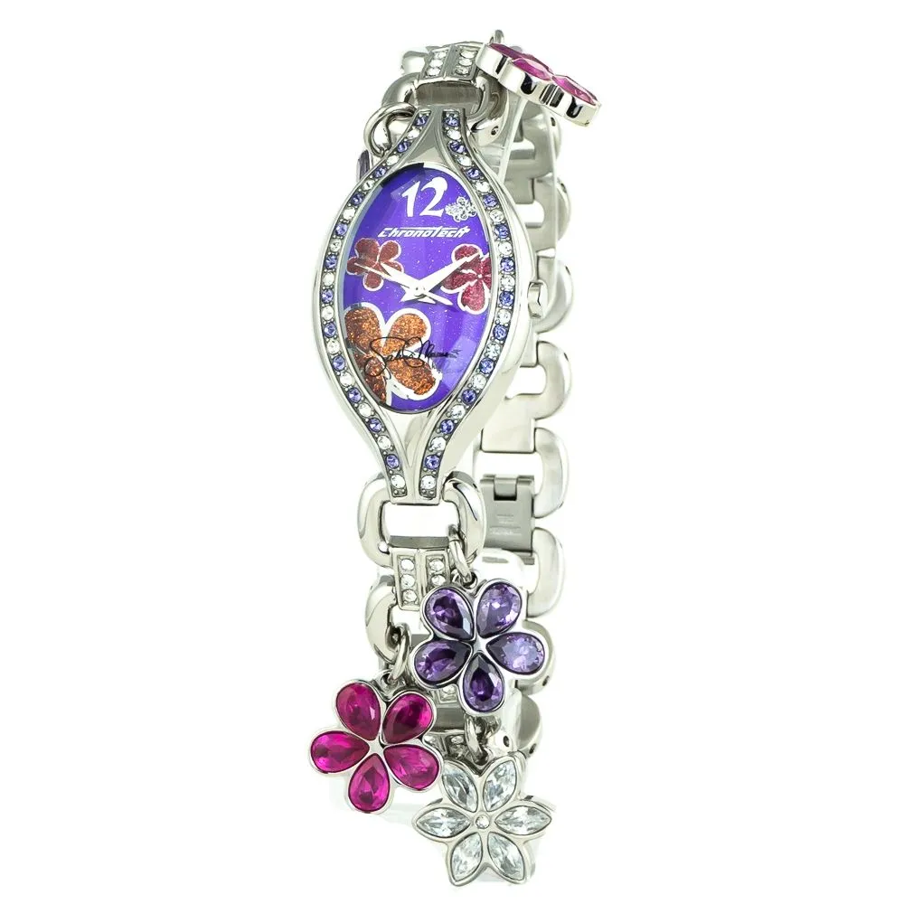 Chronotech Women's Silver Stainless Steel Watch