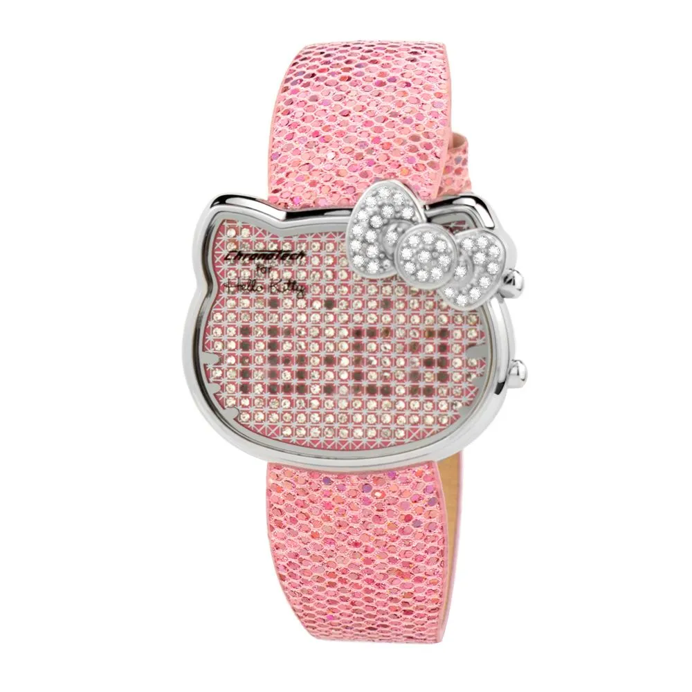 Chronotech Women's Multicolor Leather Watch