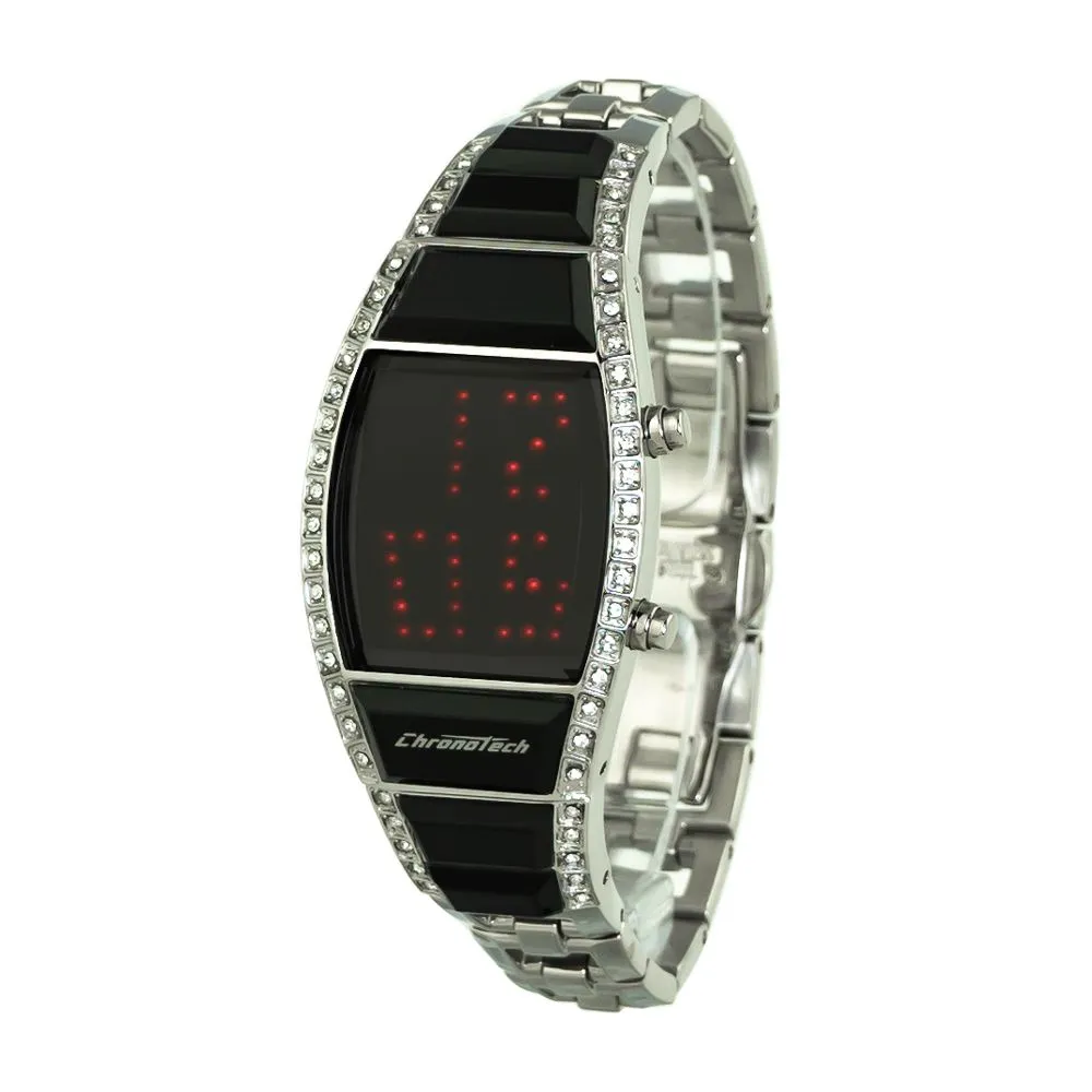 Chronotech Women's Silver Steel Watch