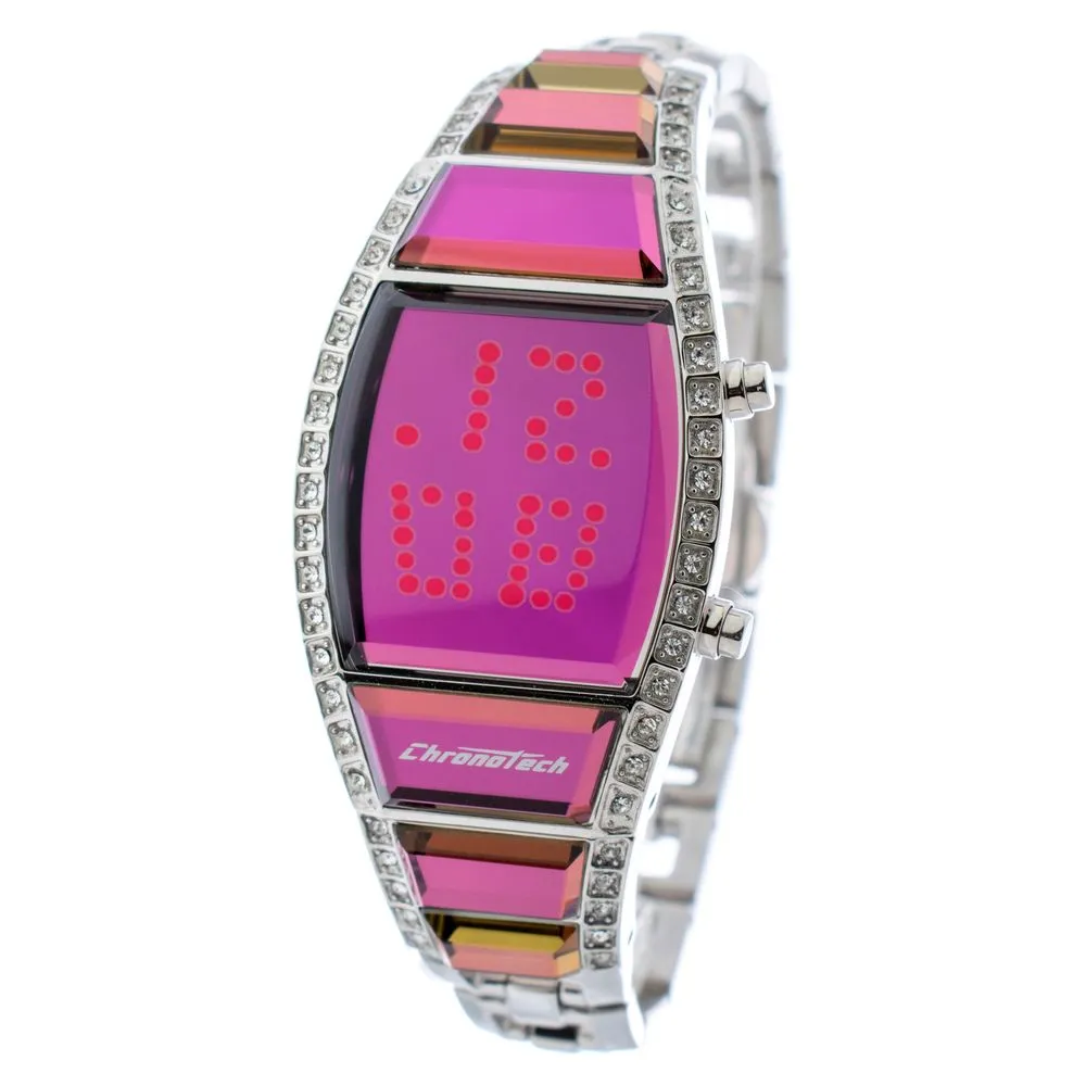 Chronotech Women's Silver Stainless Steel Watch