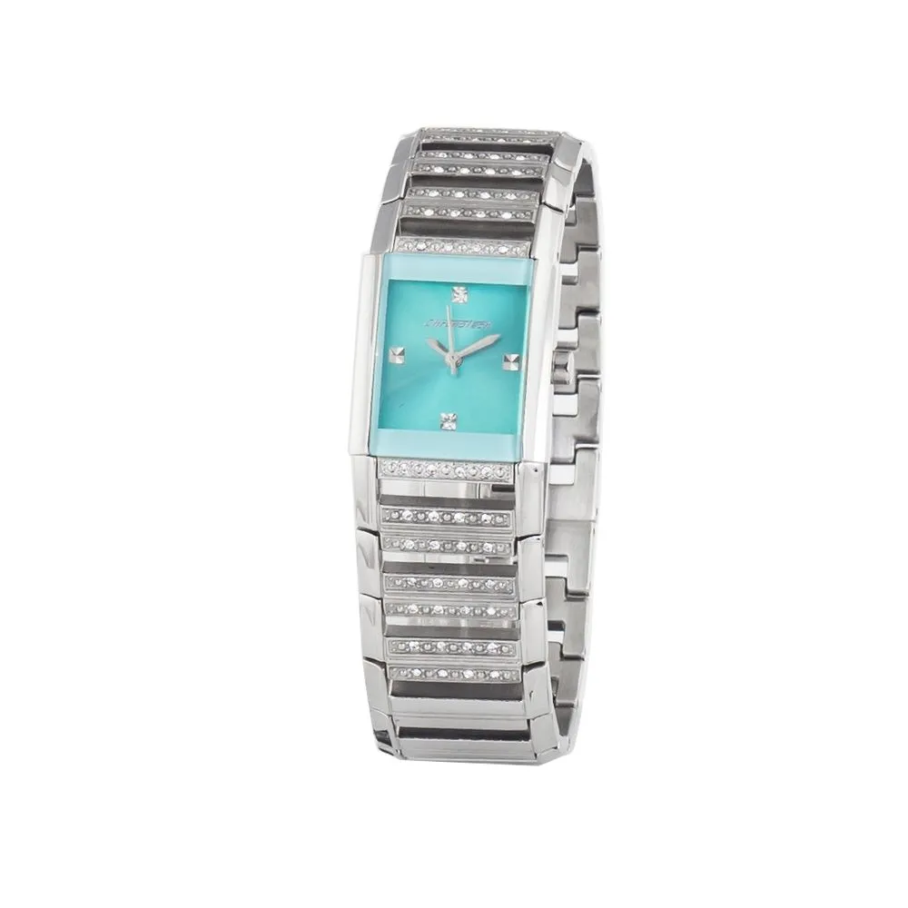 Chronotech Women's Silver Steel Watch