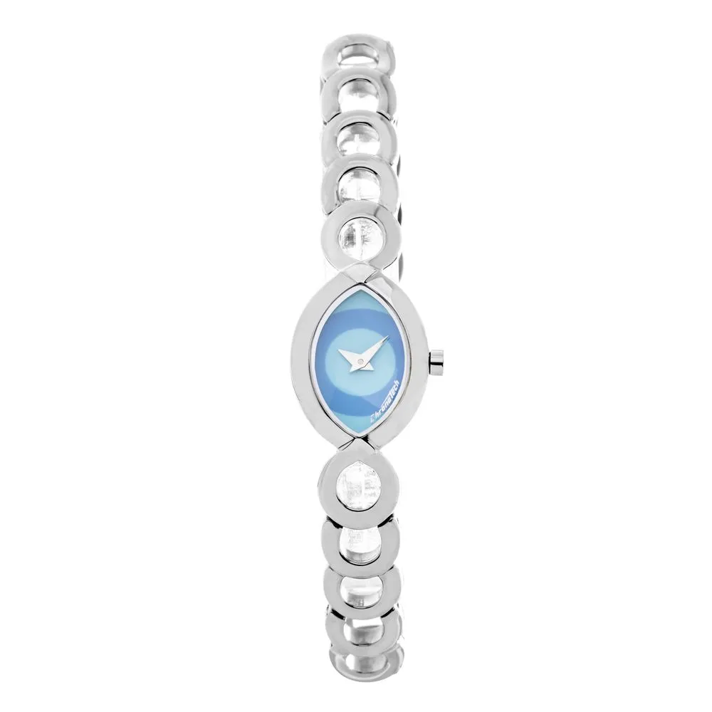 Chronotech Women's Silver Steel Watch