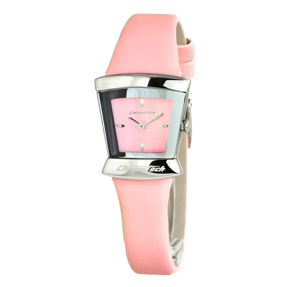 Chronotech Women's Multicolor Leather Watch
