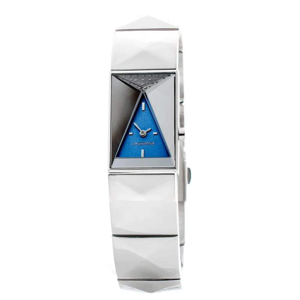 Chronotech Women's Silver Steel Watch