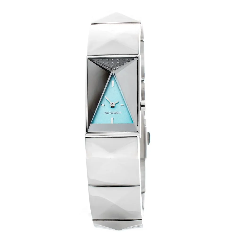 Chronotech Women's Silver Steel Watch