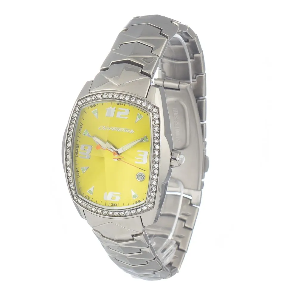 Chronotech Women's Silver Steel Watch