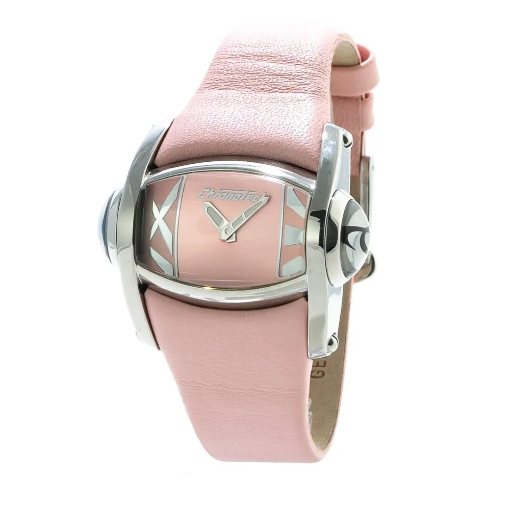 Chronotech Women's Multicolor Leather Watch