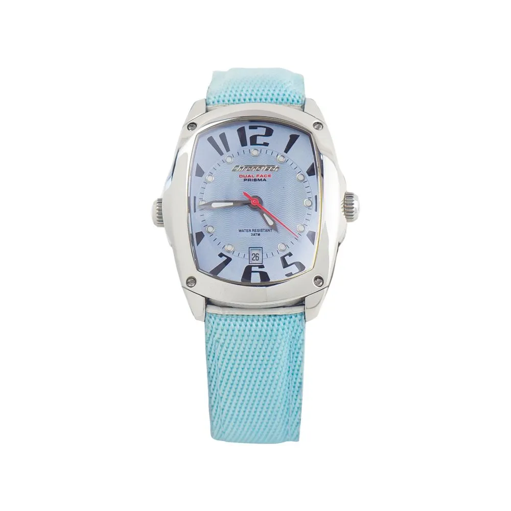 Chronotech Women's Blue Leather Watch