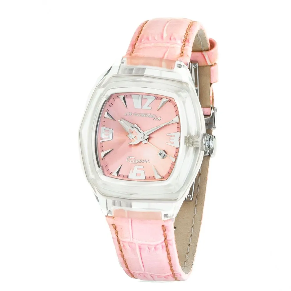 Chronotech Women's Multicolor Leather Watch
