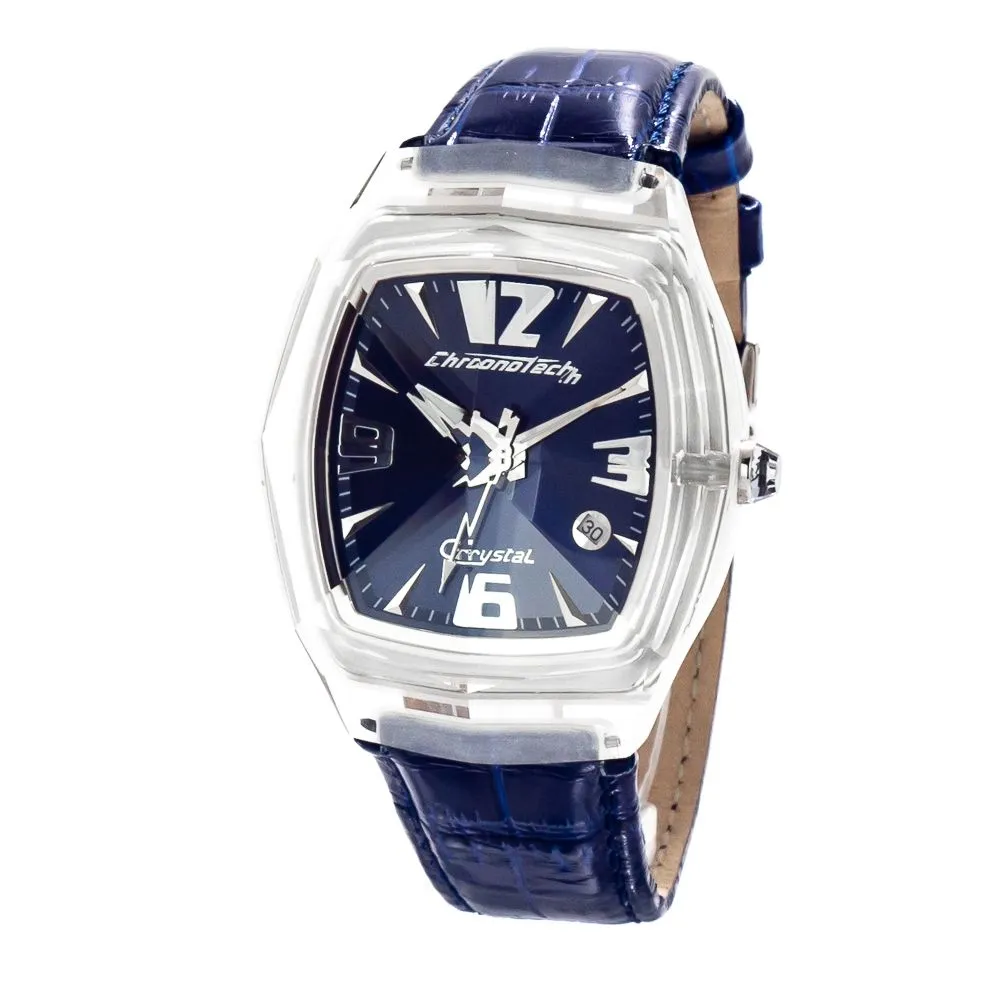 Chronotech Men's Transparent Polycarbonate Watch