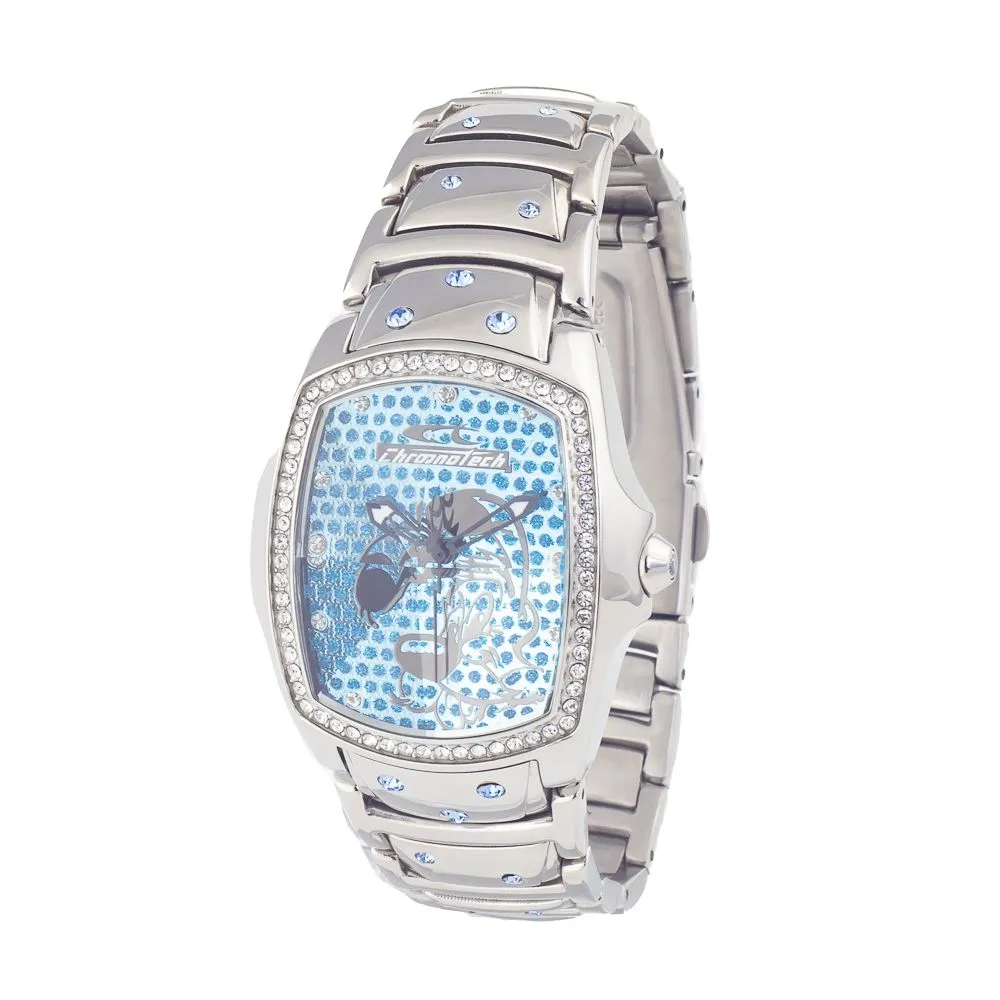 Chronotech Women's Silver Steel Watch