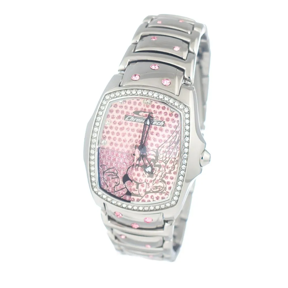 Chronotech Women's Silver Stainless Steel Watch