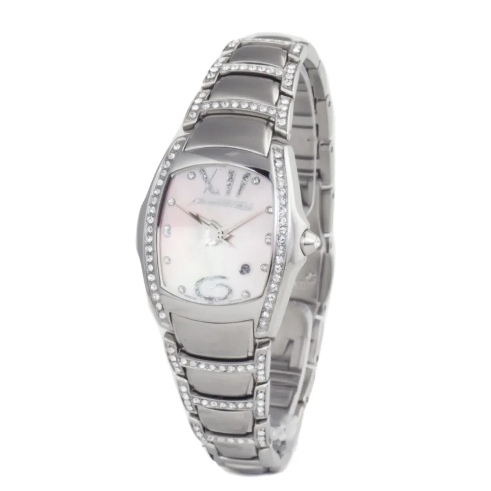 Chronotech Women's Silver Steel Watch