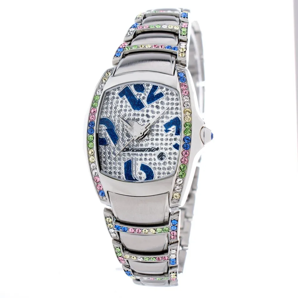 Chronotech Women's Silver Steel Watch