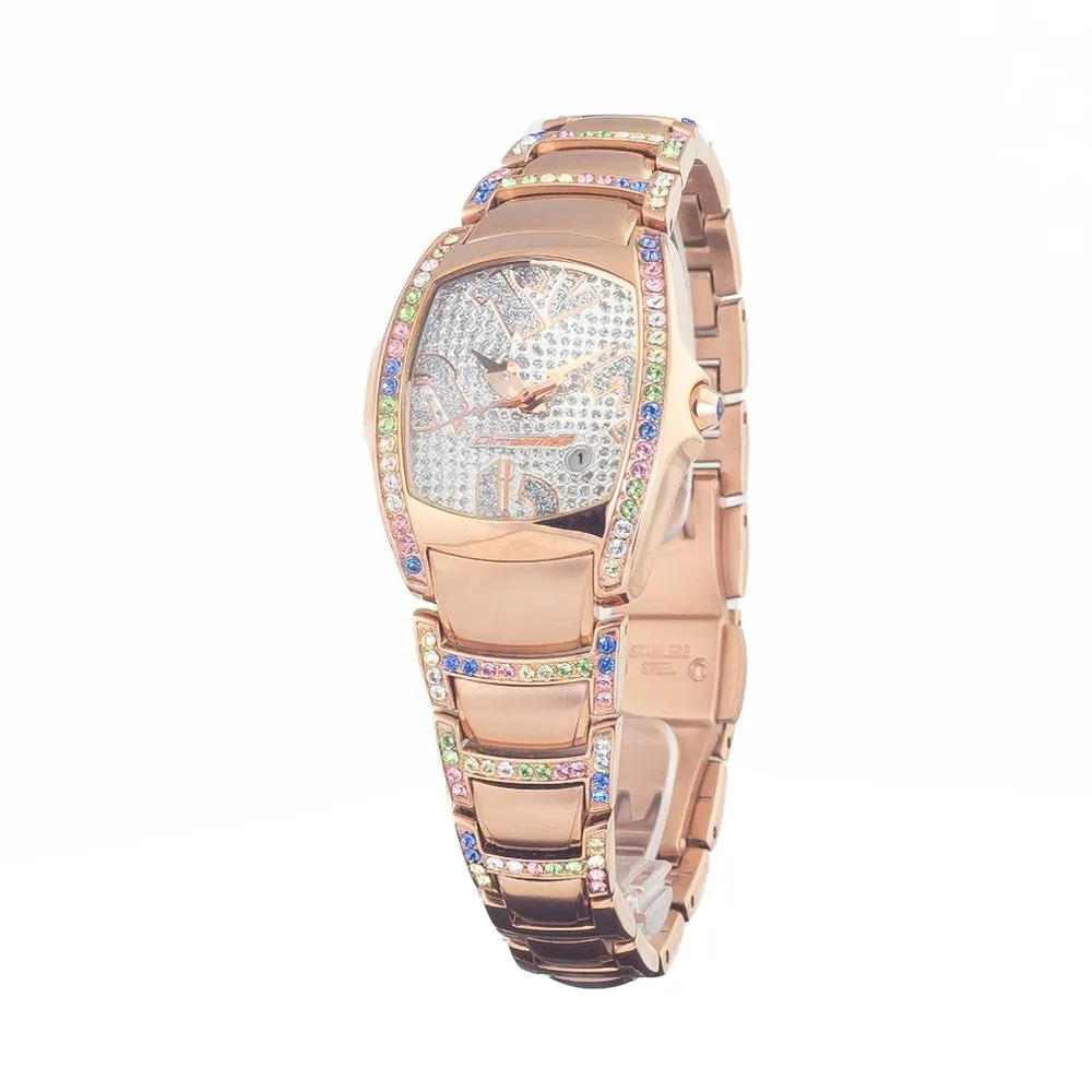 Chronotech Women's Multicolor Steel Watch