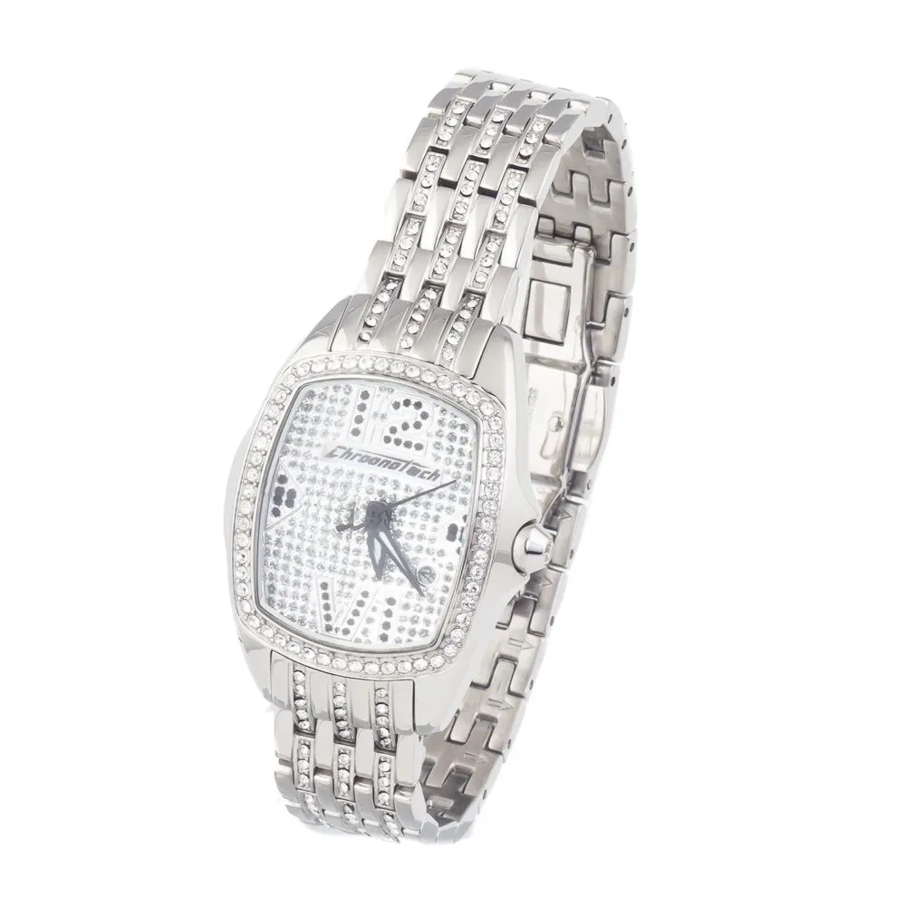 Chronotech Women's Silver Stainless Steel Watch