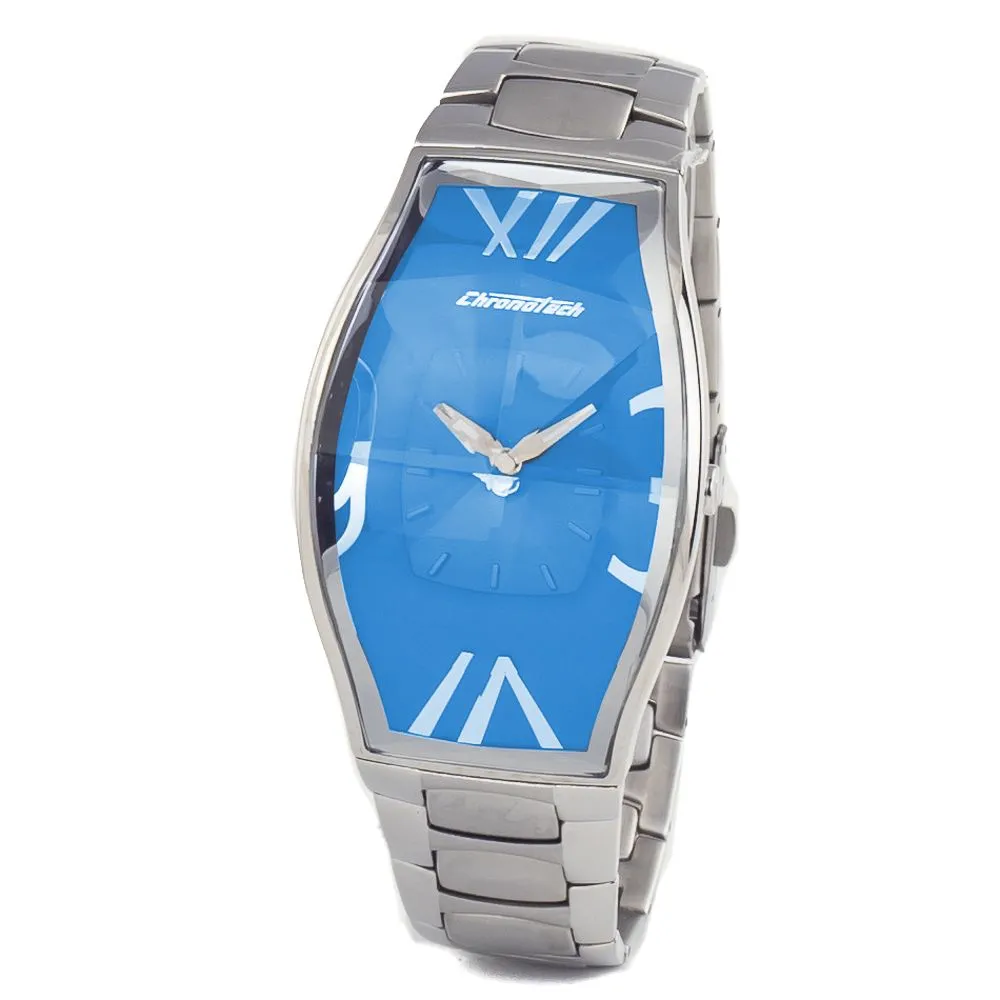 Chronotech Women's Silver Stainless Steel Watch