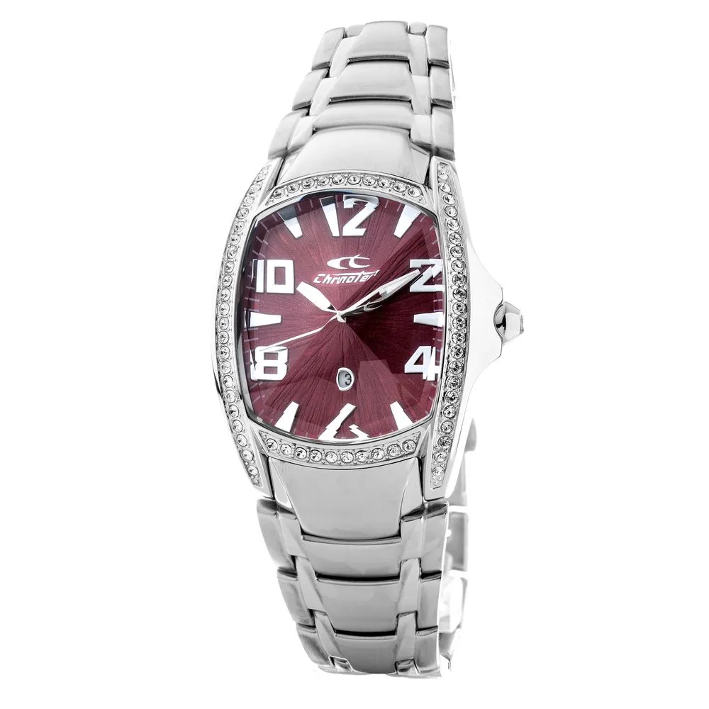 Chronotech Women's Silver Stainless Steel Watch