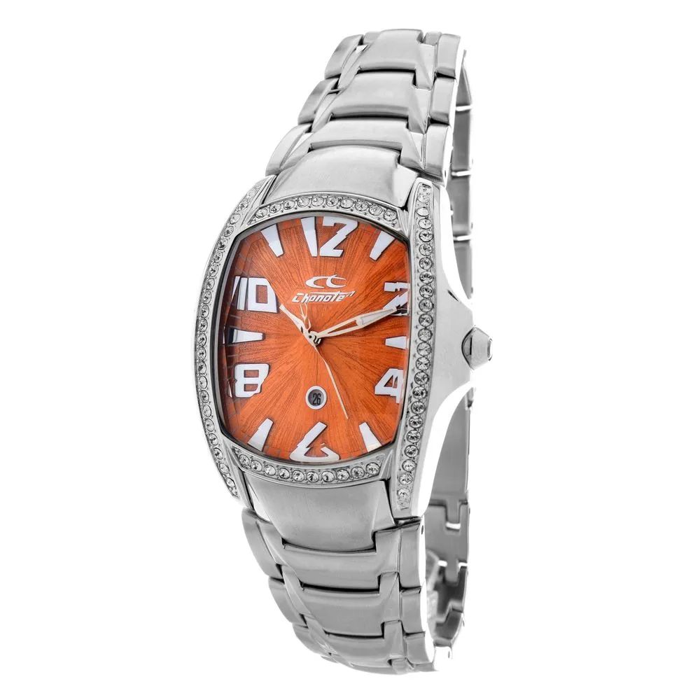 Chronotech Women's Silver Stainless Steel Watch