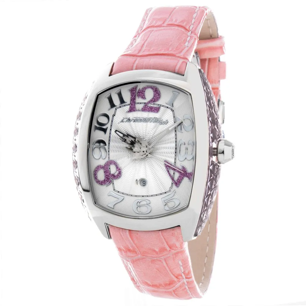 Chronotech Women's Multicolor Leather Watch