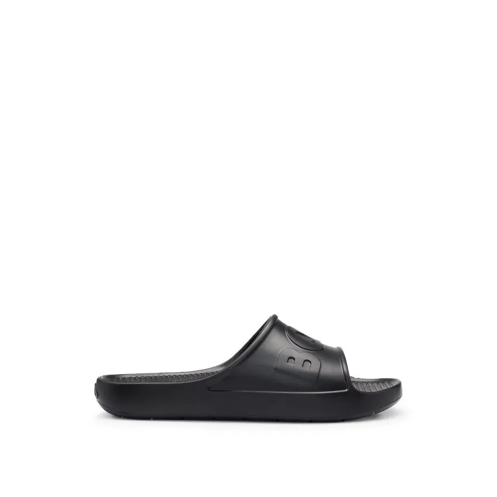 Hugo Boss Men's Black Rubber Sandal