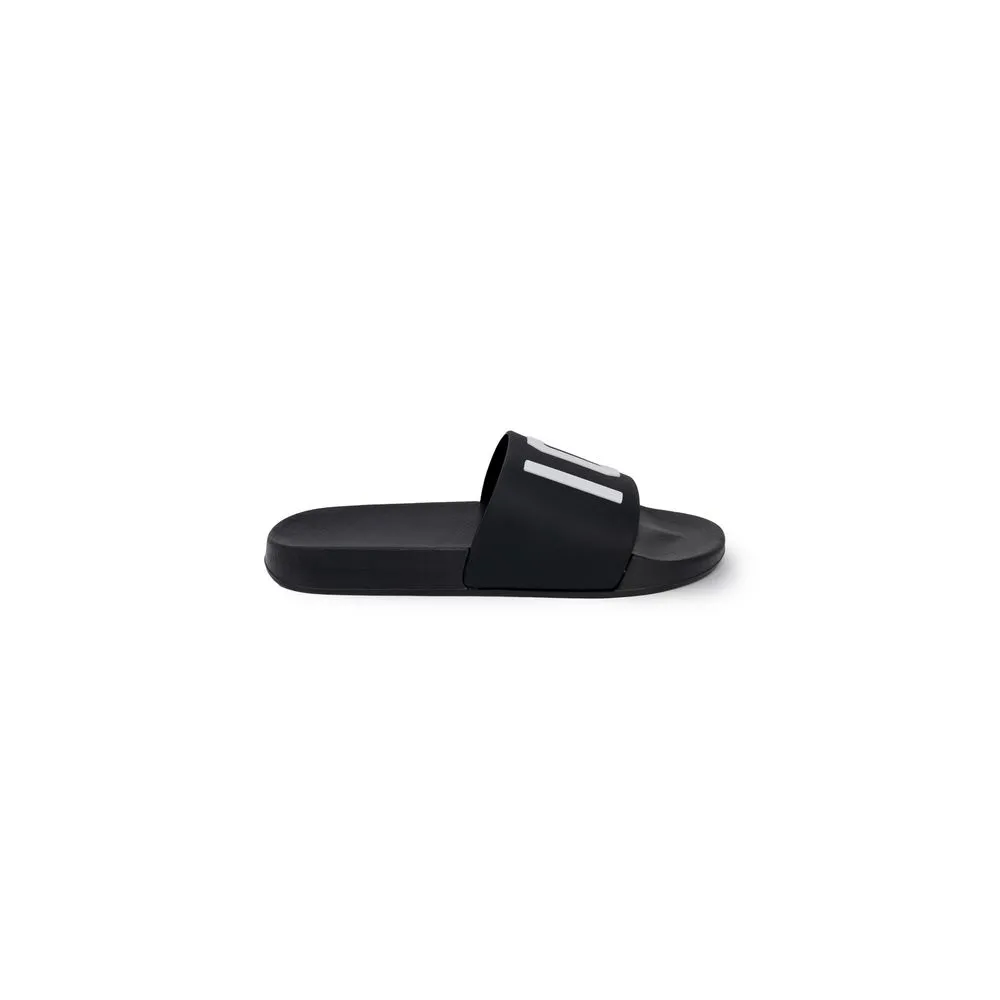 Icon Men's Black Rubber Sandal