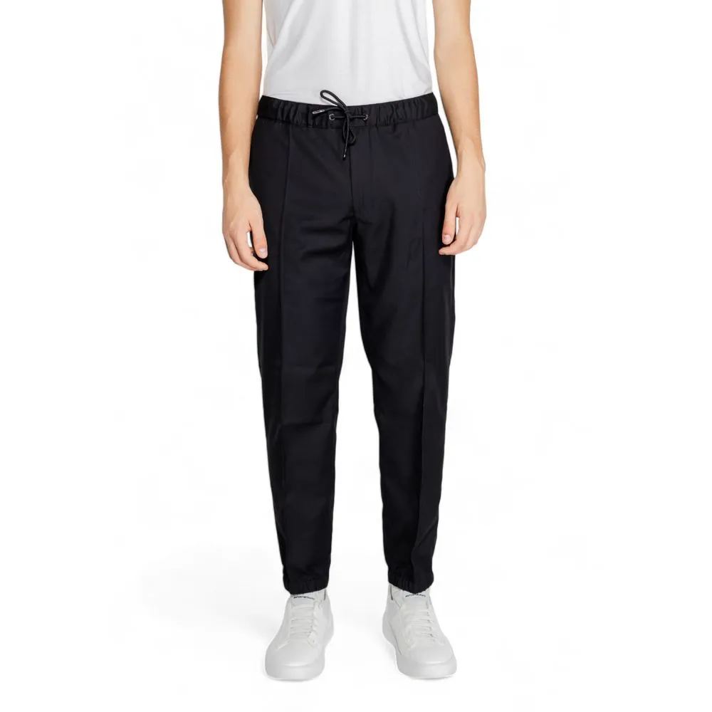 Armani Exchange Men's Black Polyester Jeans & Pant