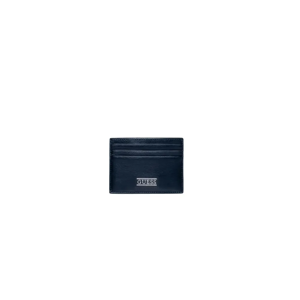 Guess Men's Black Leather Wallet