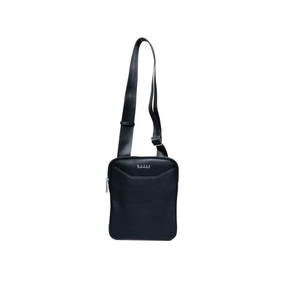 Guess Men's Black Polyethylene Bag