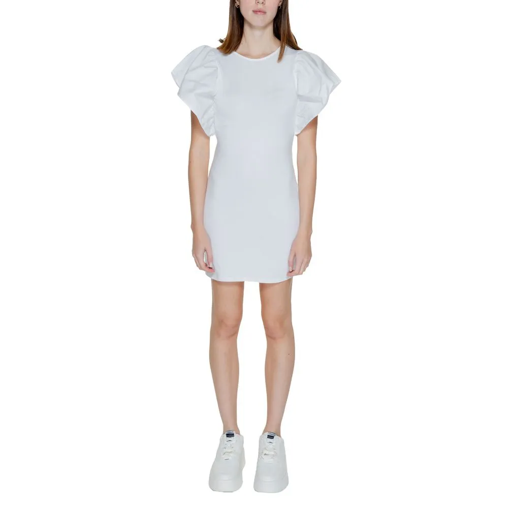 Only Women's White Cotton Dress