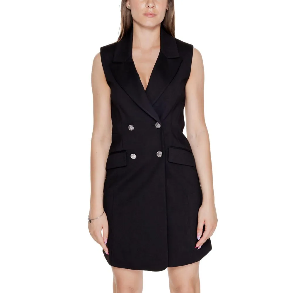 Guess Women's Black Viscose Dress
