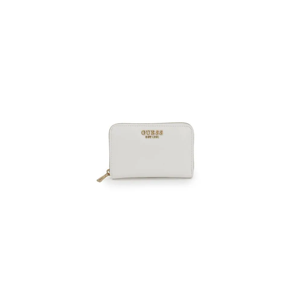 Guess Women's Cream Polyethylene Wallet